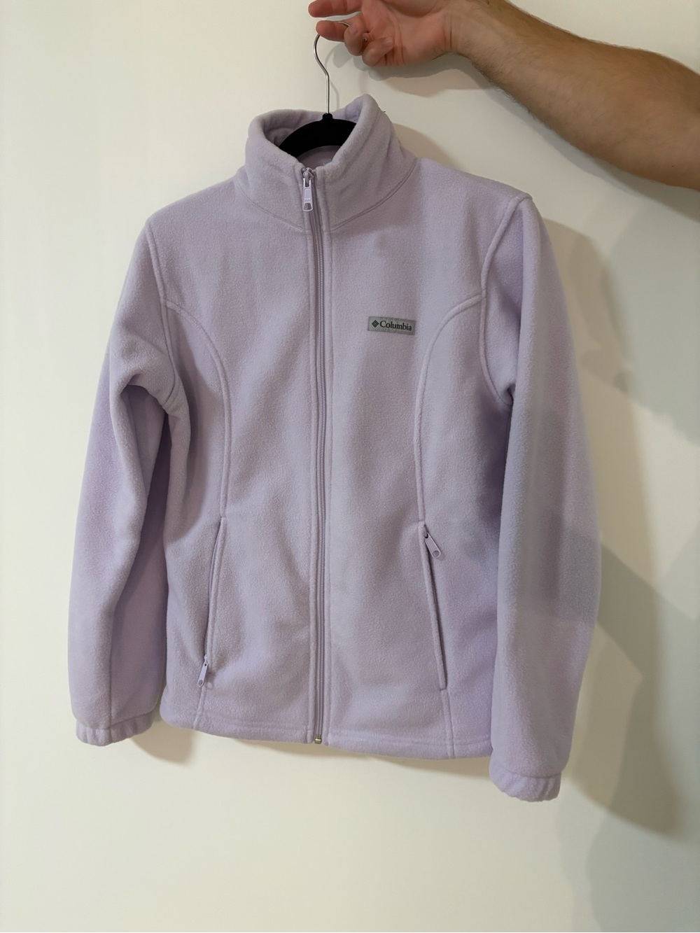 Columbia Lavender Full-Zip Women's Fleece Jacket
